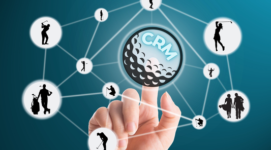 Golf Course Customer Relationship Software CRM featuring different golfer personas